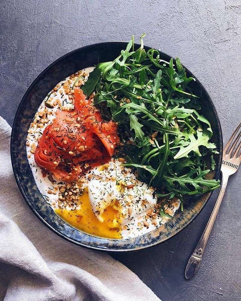 SAVORY: Smoked Salmon & Egg Bowl