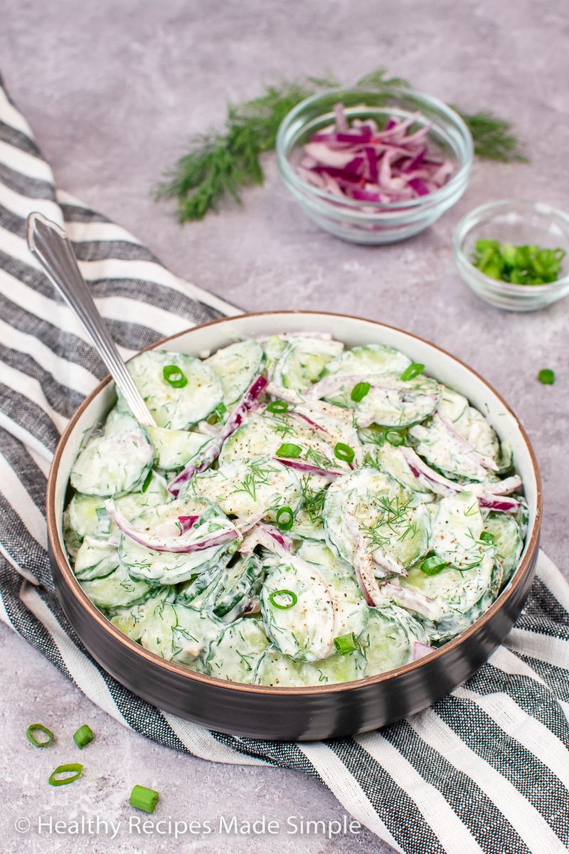 SAVORY: Cucumber & Dill Bowl