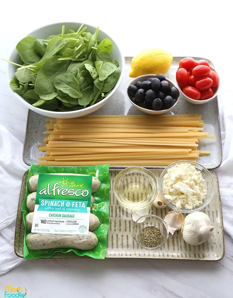 SIZZLE: Al Fresco All Natural Spinach & Feta Chicken Sausage