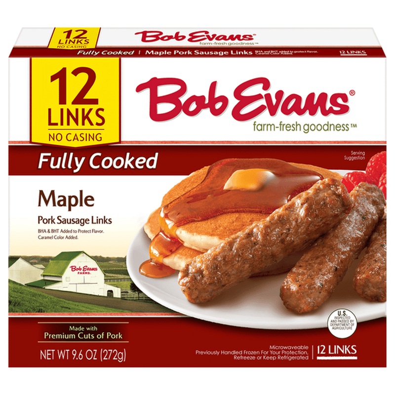 SKIP: Bob Evans Fully Cooked Maple Pork Sausage Links