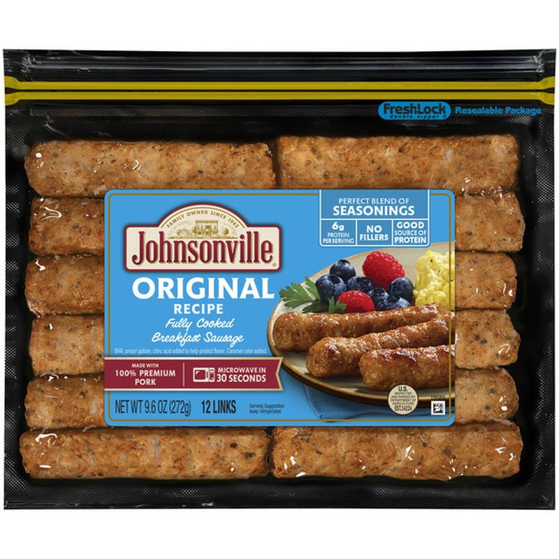 SKIP: Johnsonville Fully Cooked Breakfast Sausage Original Recipe
