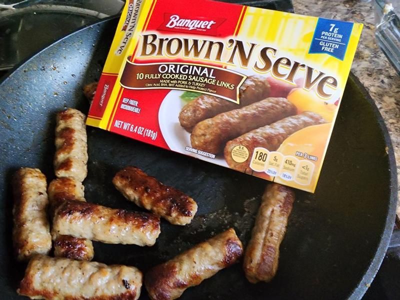 SKIP: Banquet Brown 'n Serve Original Sausage Links