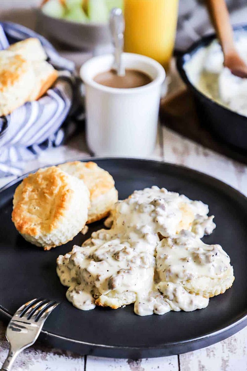 SOUTH: Biscuits and Gravy