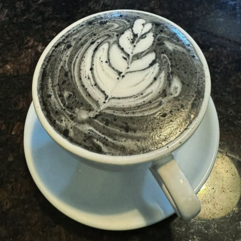 Charcoal Latte