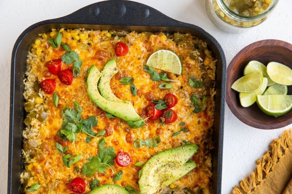 Salsa Verde Chicken Casserole—A Fresh and Flavor-Packed Comfort Dish for Every Table