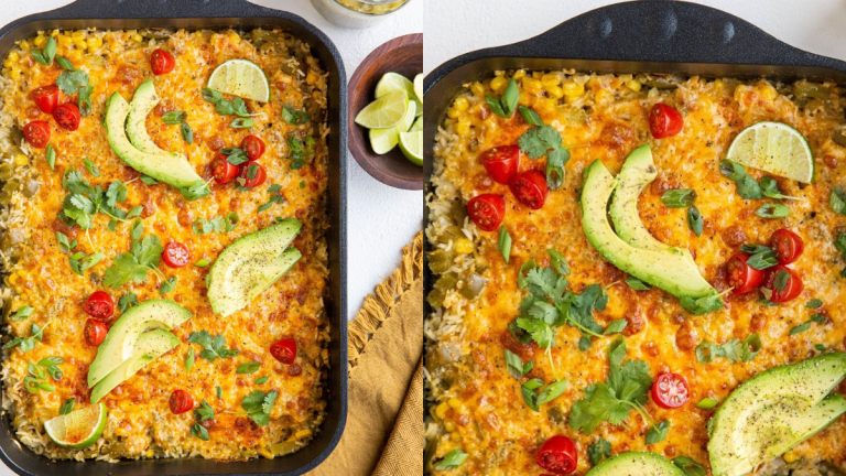 Salsa Verde Chicken Casserole—A Fresh and Flavor-Packed Comfort Dish for Every Table