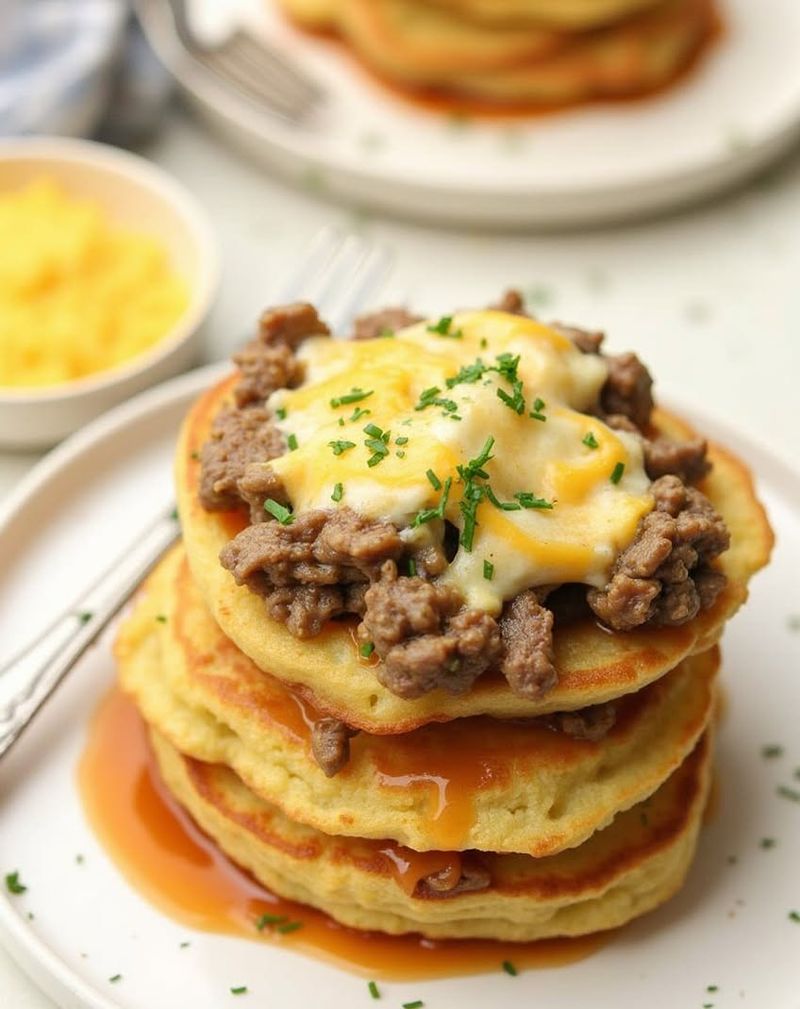 Savory Beef and Potato Pancakes