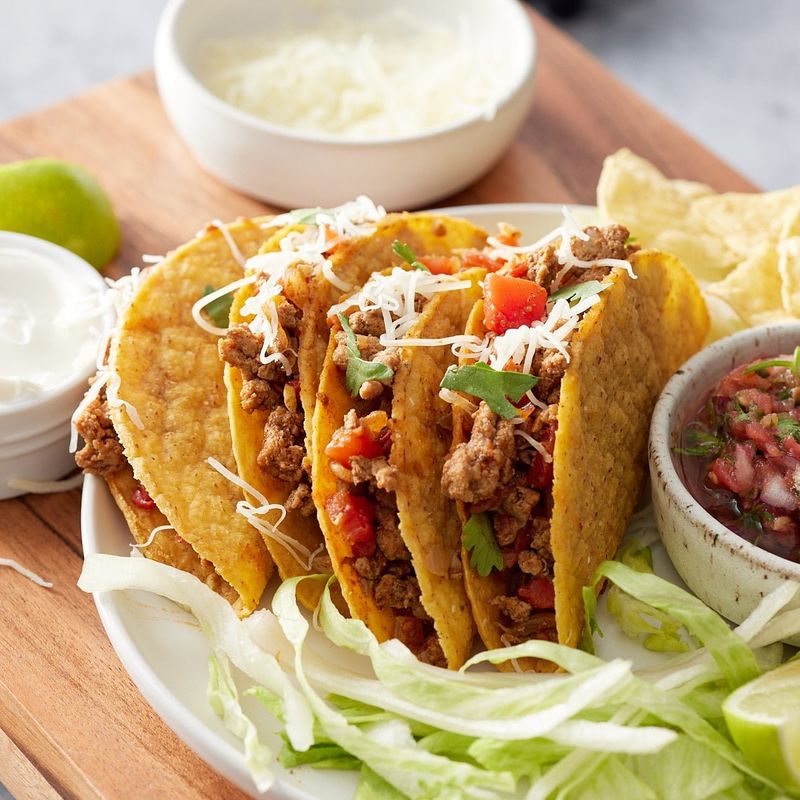 Taco Night with Ground Beef or Turkey