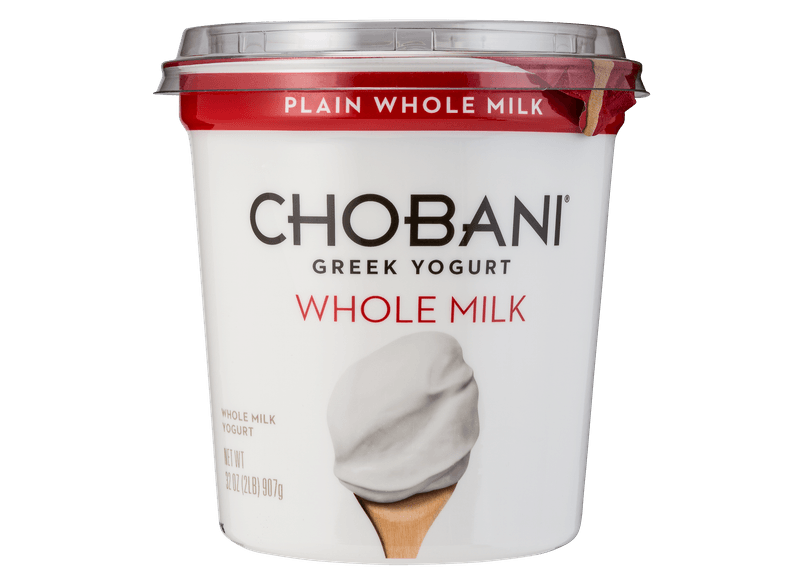 Chobani Whole Milk Plain Greek Yogurt