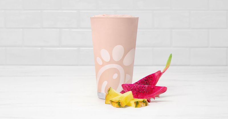 Pineapple Dragonfruit Frosted Lemonade