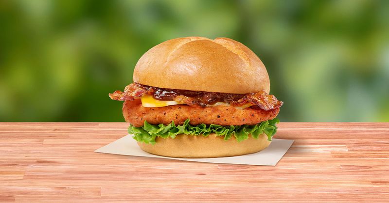 Smokehouse BBQ Bacon Sandwich with Spicy Filet