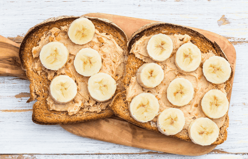 Whole-Grain Toast with Nut Butter