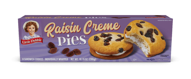 Raisin Creme Pie