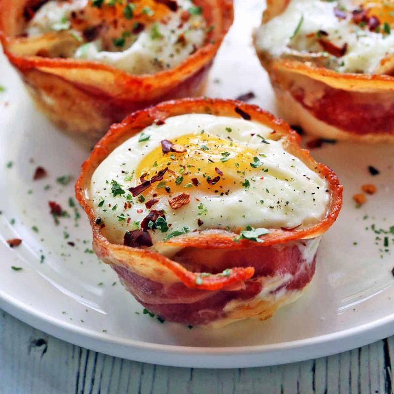 Bacon And Egg Breakfast Cups