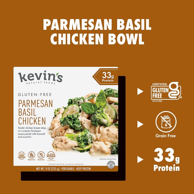 Kevin's Parmesan-Basil Chicken Bowls