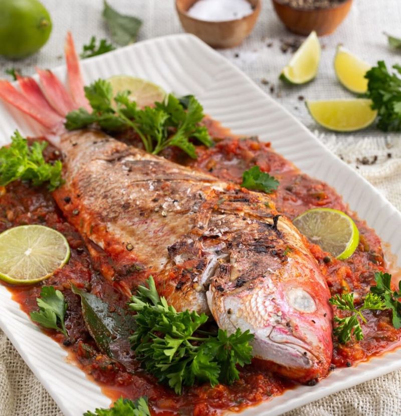 Huachinango a la Veracruzana