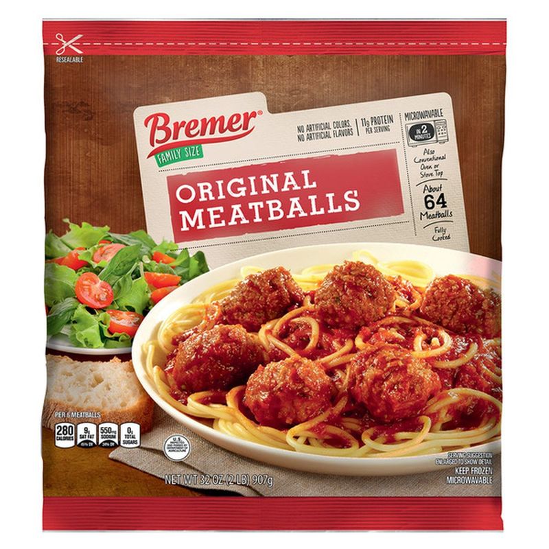 Bremer Original Meatballs ($7.15)