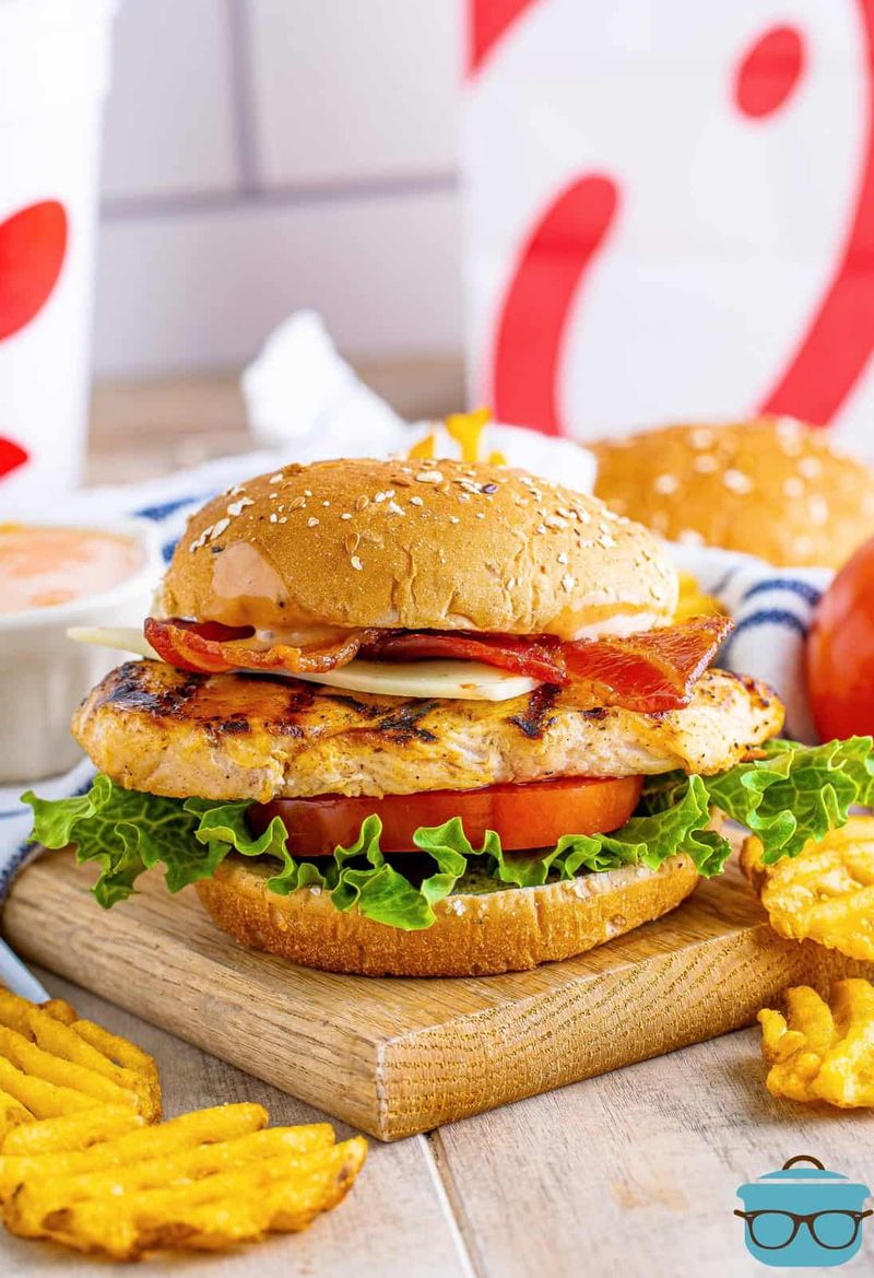 Chick-Fil-A Grilled Chicken Club Sandwich