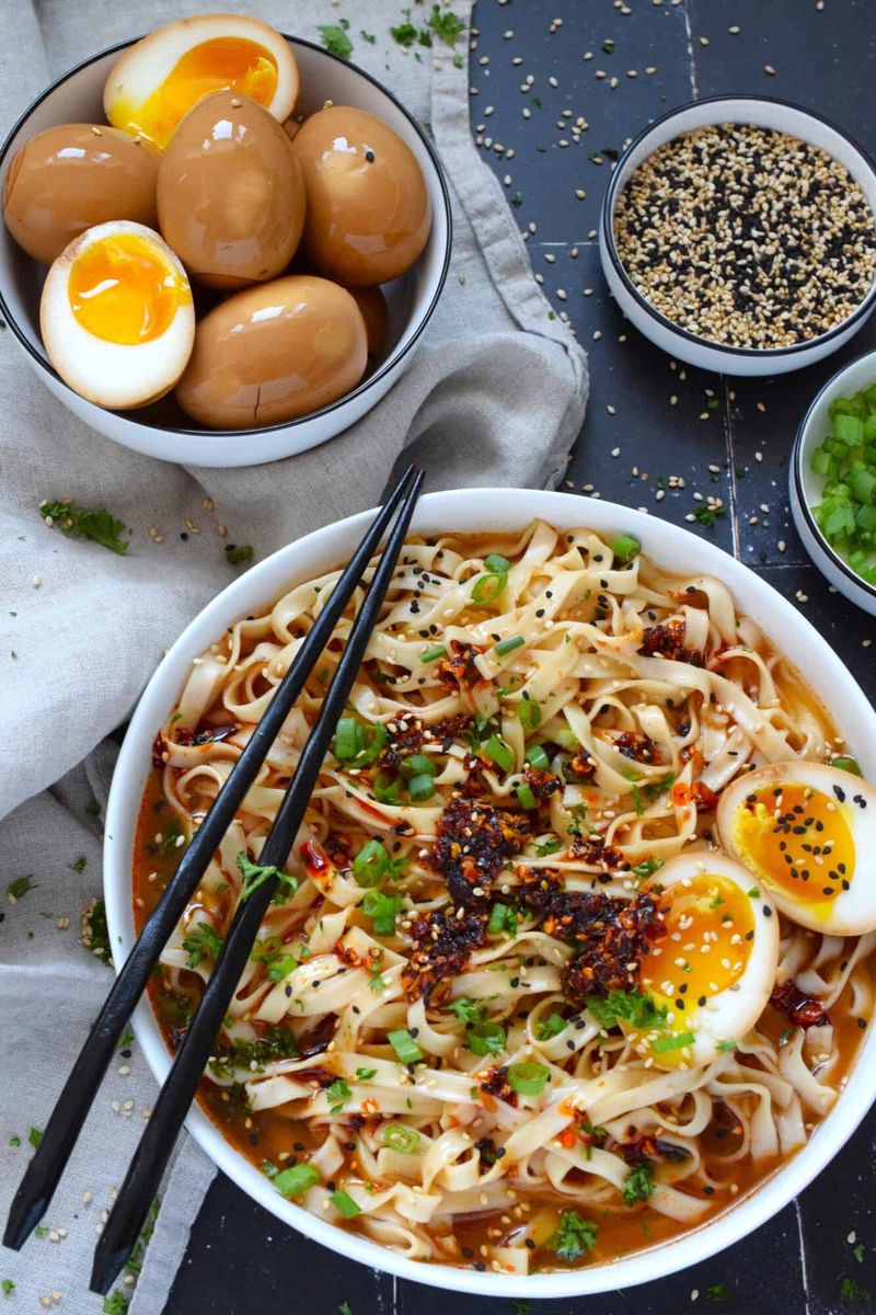 Soft-Boiled Ramen Eggs