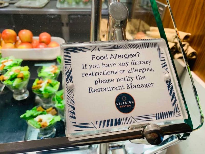 Ignoring the Signage for Dietary Restrictions