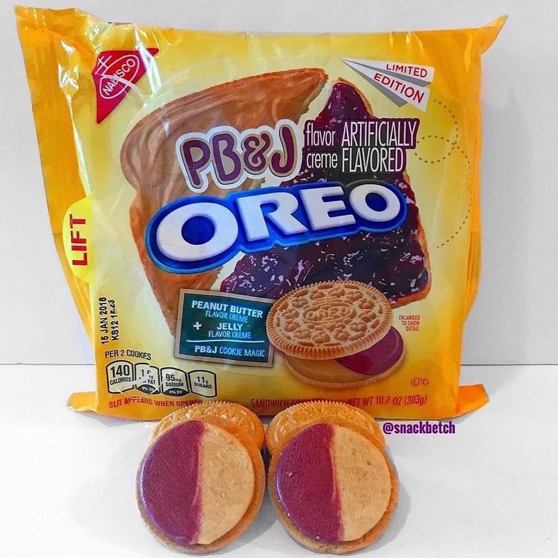 Peanut Butter & Jelly Oreo