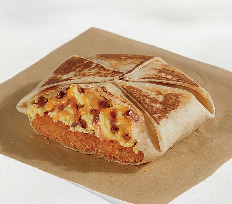 Taco Bell's Breakfast Crunchwrap