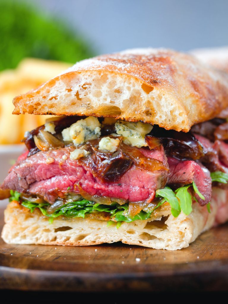 Steak & Blue Cheese Ciabatta
