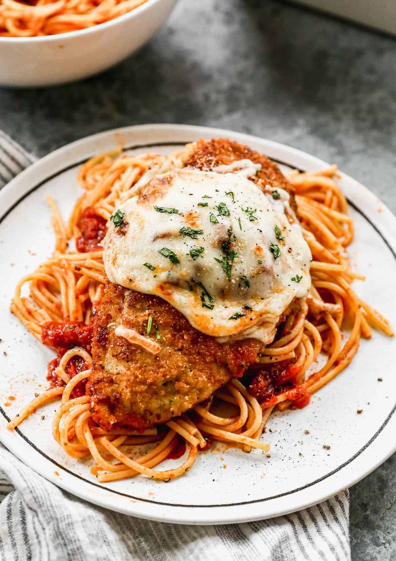 Easy Baked Chicken Parmesan
