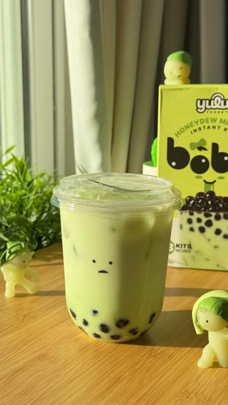 Honeydew Milk Tea
