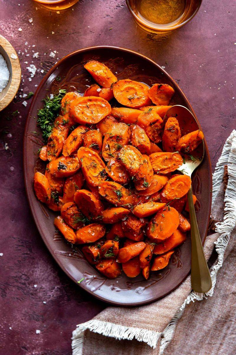 Glazed Carrots with Fresh Dill