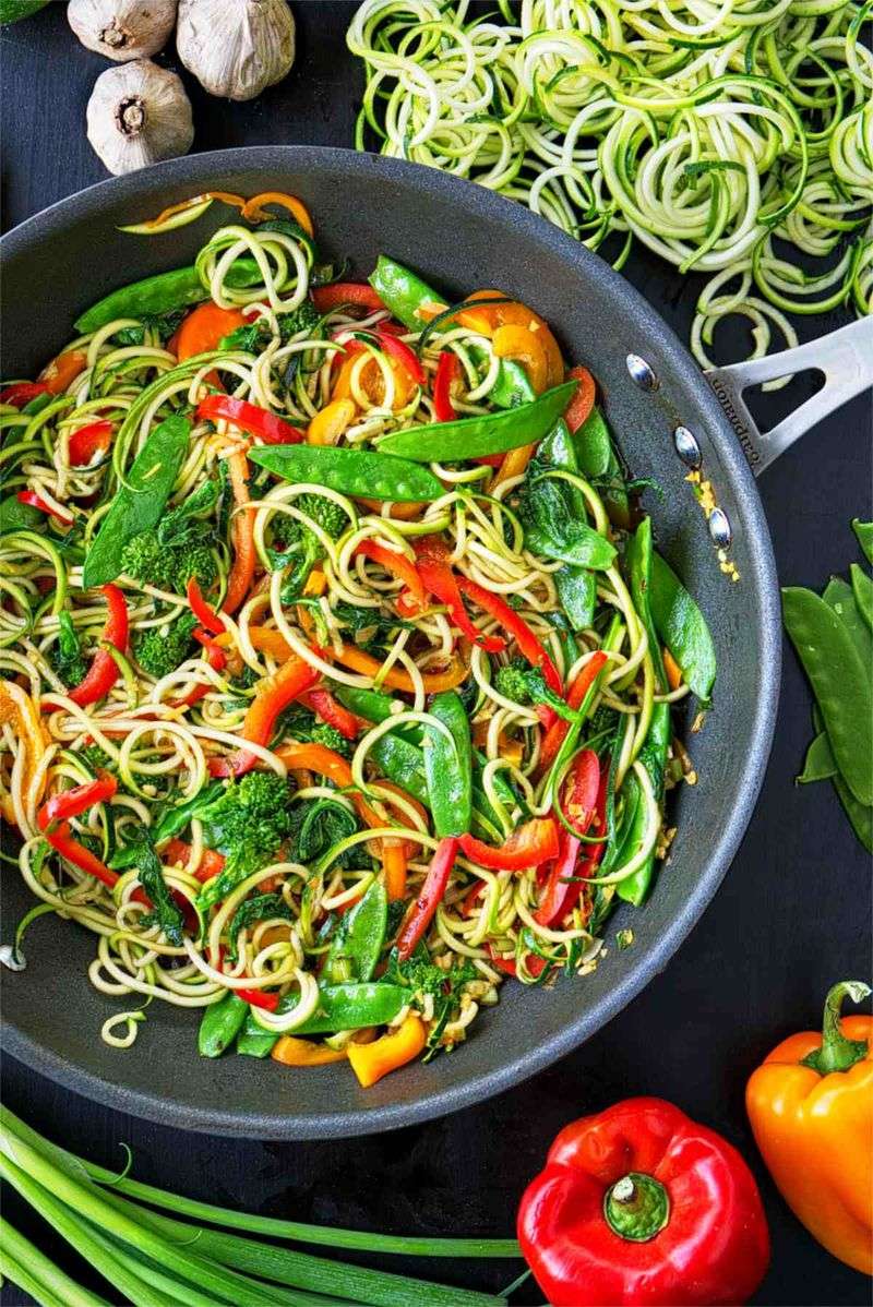 Zucchini Noodle Stir Fry