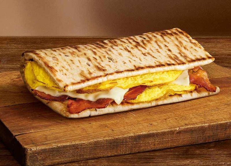 Subway Breakfast Flatbread