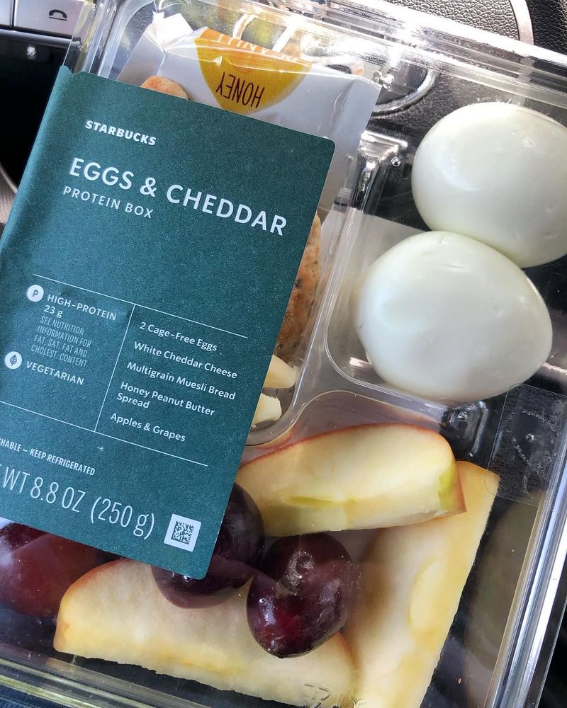 Starbucks Protein Box (Eggs, Cheese, Apples, and Multigrain Bread)
