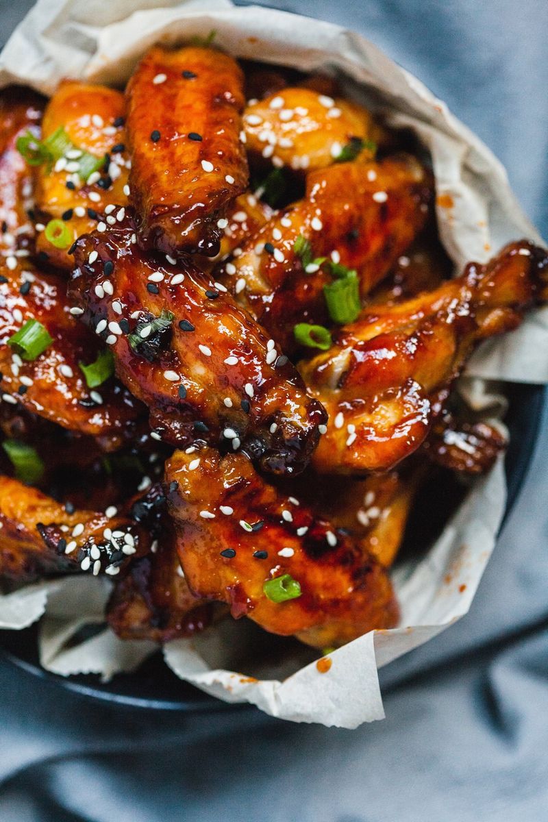 Sweet and Spicy Chicken Wings