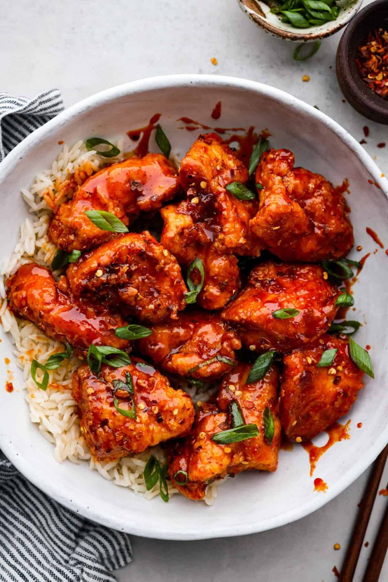 Sweet and Spicy Korean Fried Chicken