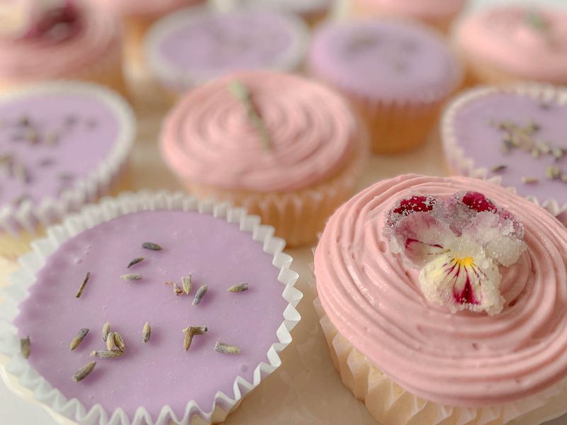 TEA: Lavender Cupcakes