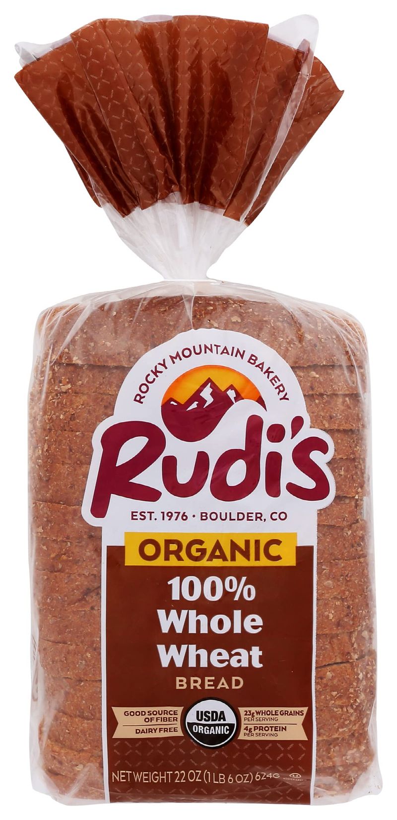 TRUST: Rudi's Organic 100% Whole Wheat Bread