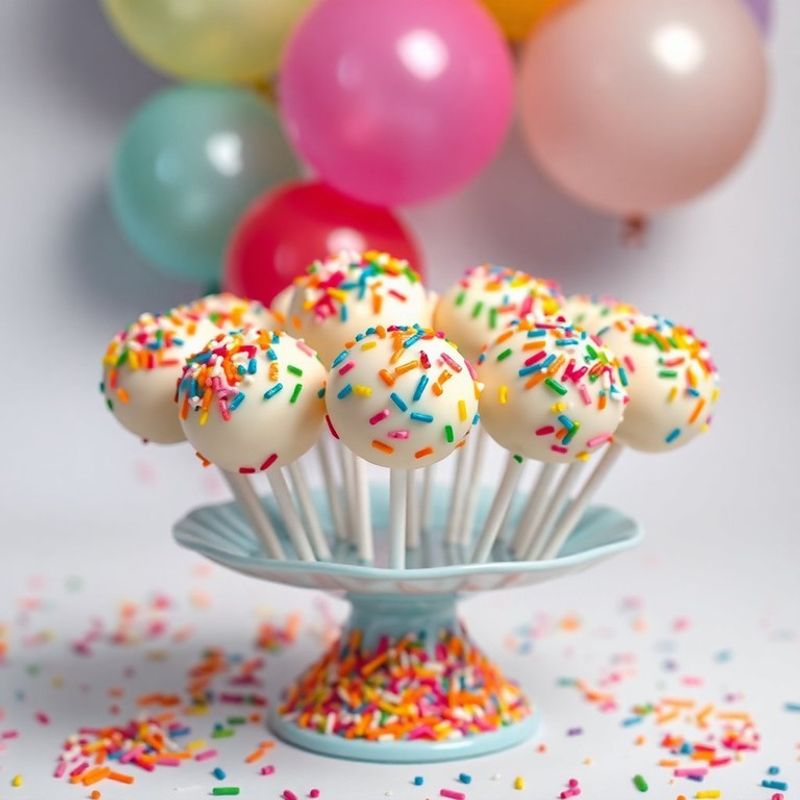 TWIST: Funfetti Cake Pops