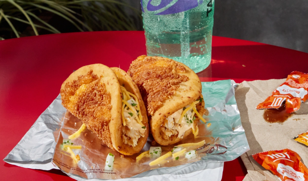Toasted Cheddar Street Chalupas