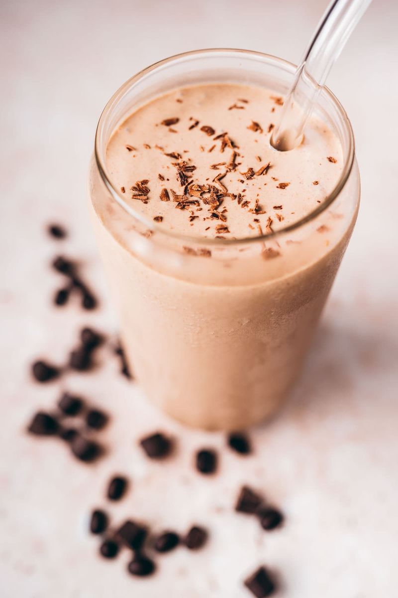 Shaken Iced Tahini Coffee