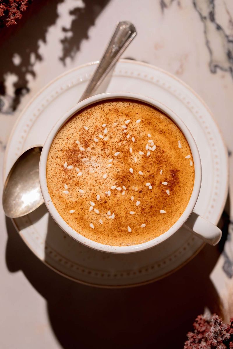 Maple Tahini Latte