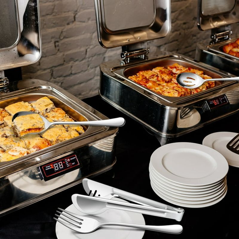Use Tongs, Spoons, and Serving Utensils