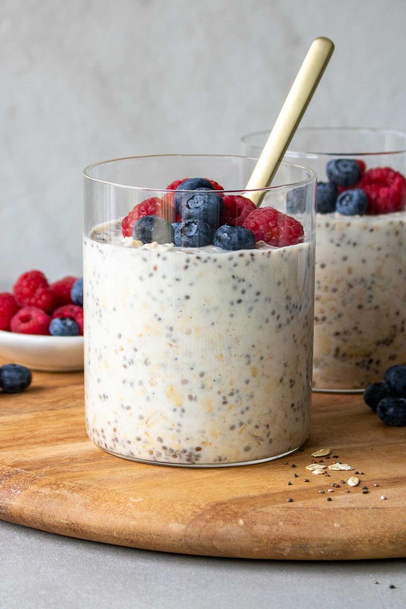 Overnight Oats with Protein Powder