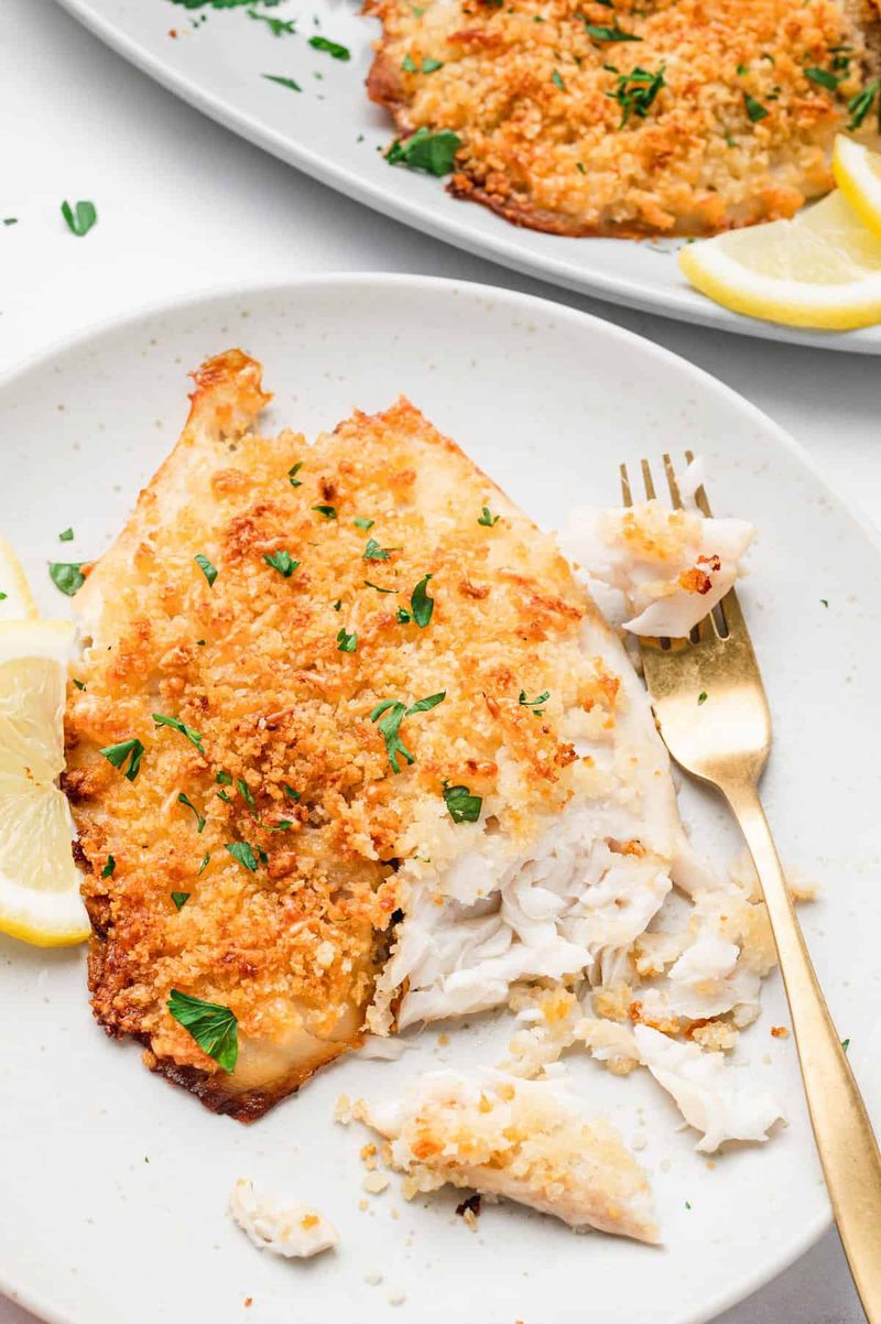 Panko-Crusted Tilapia