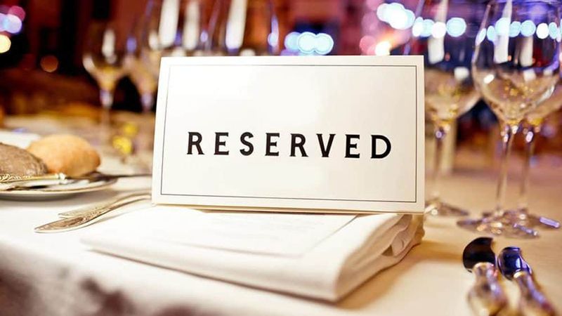 Failing to Make a Reservation or Visiting at the Wrong Time