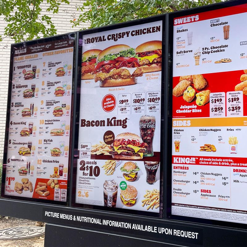 Lots Of Menu Options