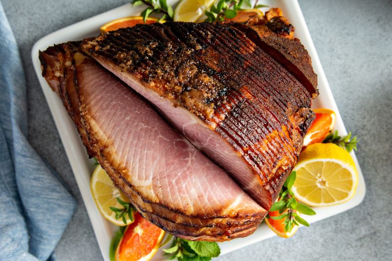 Honey-Glazed Spiral Ham