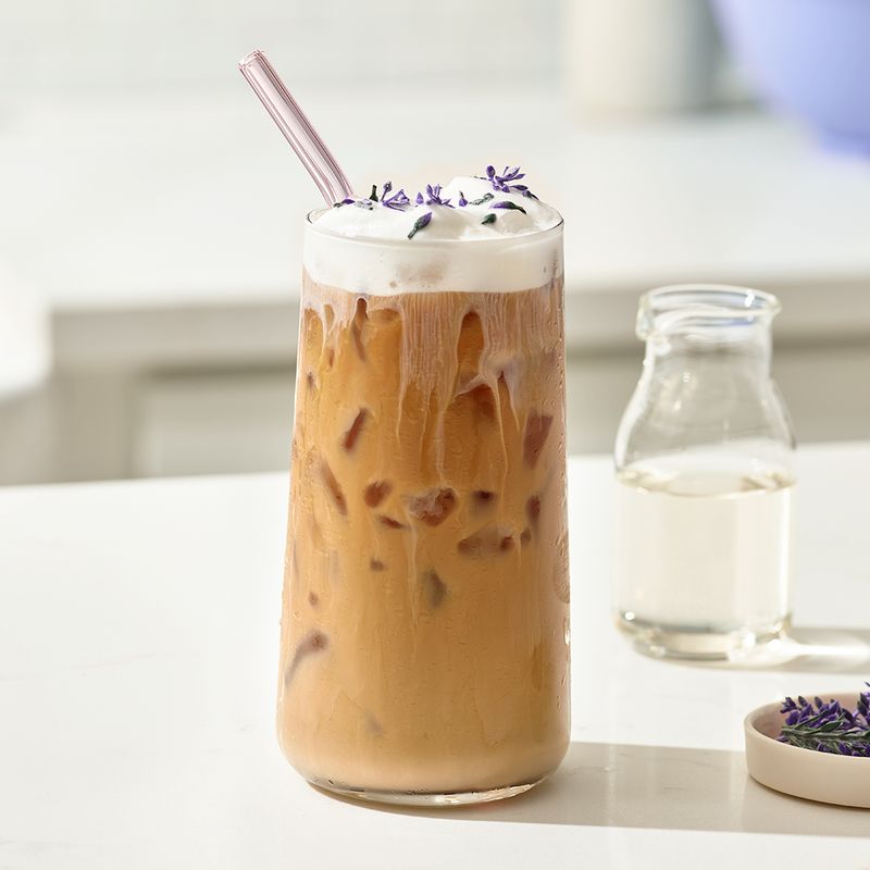 Lavender Iced Coffee