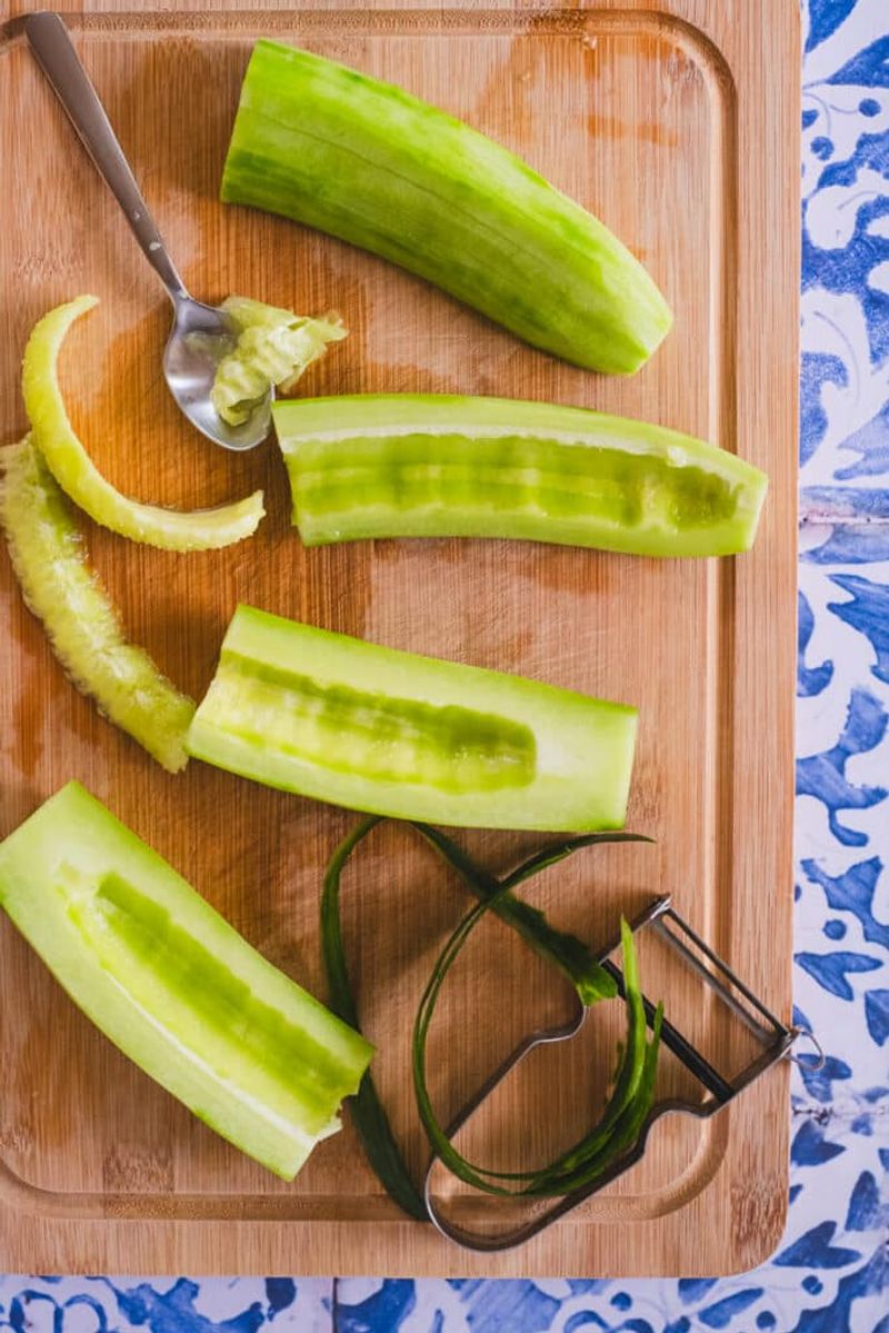 Forgetting To Deseed Your Cucumber For A Salad
