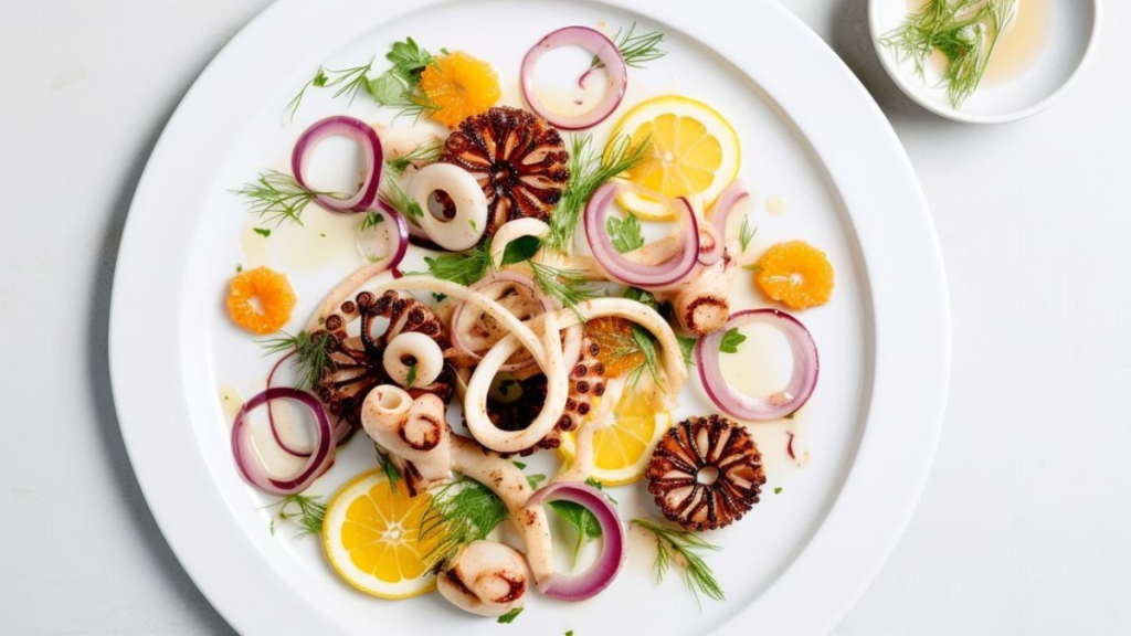 This Octopus Salad with Fennel and Orange Is the Mediterranean on a Plate